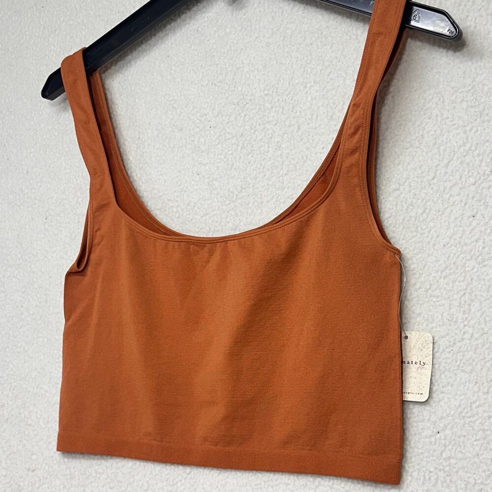 Free People Intimately Rust Seamless Bralette M/L NWT - Picture 4 of 7